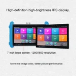 IPC9800Plus+ 4K H.265 Network Coaxial Engineering Video Surveillance Tester with 7 inch IPS Display, AU Plug - Image 8