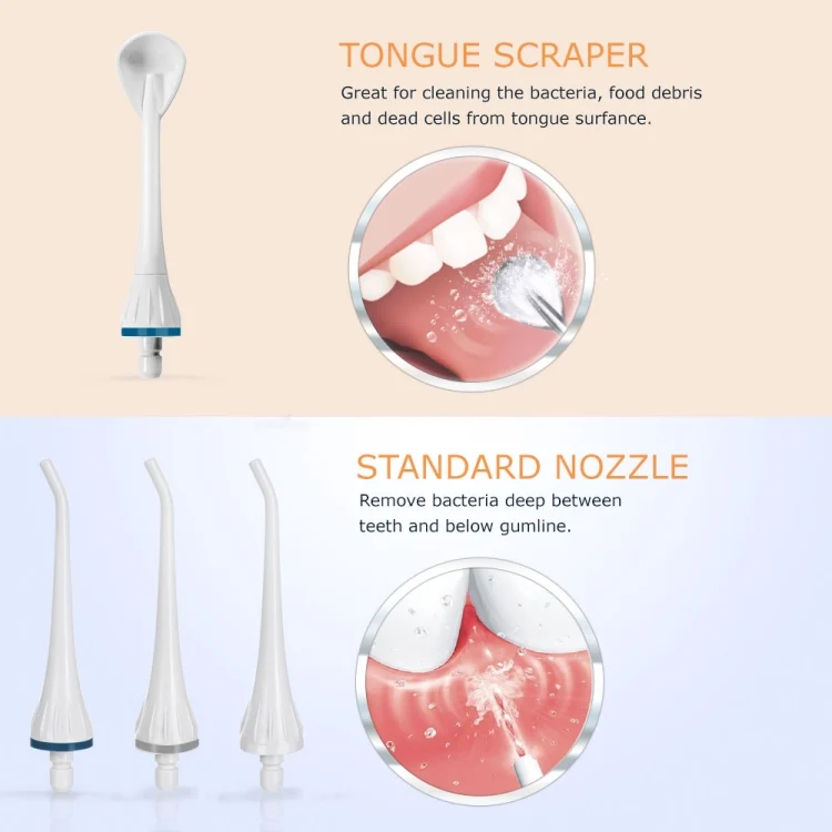 SYA000344_3.webp Mornwell D52 USB-Rechargeable Water Flosser IPX7 Waterproof Oral Irrigator - Image 4