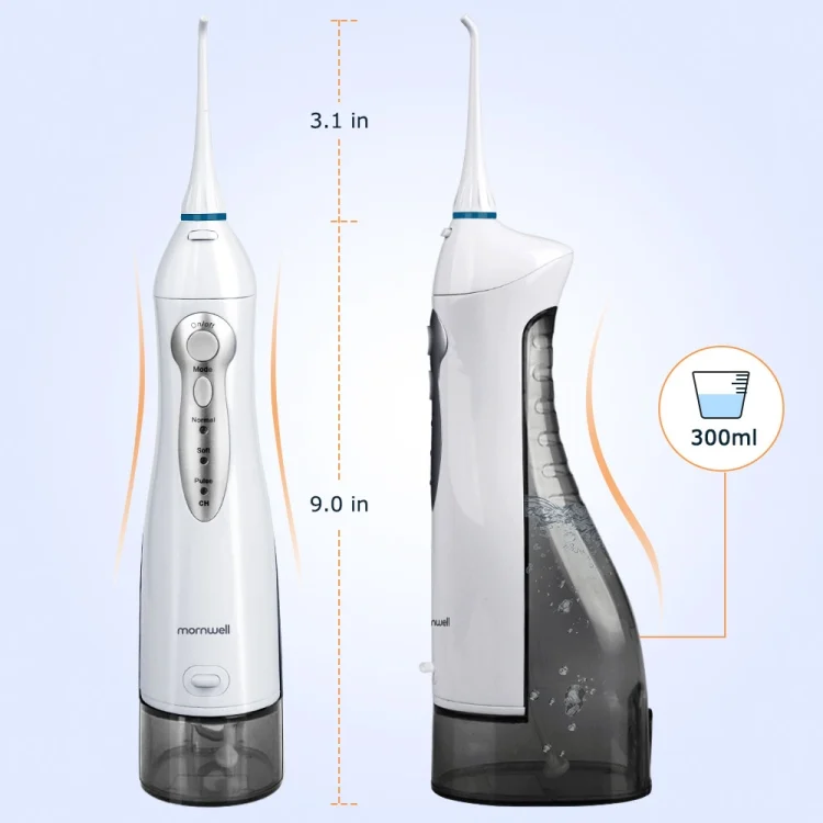 SYA000344_4.webp Mornwell D52 USB-Rechargeable Water Flosser IPX7 Waterproof Oral Irrigator - Image 5