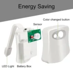 Motion Activated Toilet Nightlight, LED Toilet Light Bathroom Washroom - Image 11