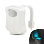 Motion Activated Toilet Nightlight, LED Toilet Light Bathroom Washroom - Image 13