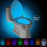 Motion Activated Toilet Nightlight, LED Toilet Light Bathroom Washroom - Image 6