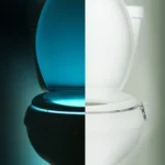 Motion Activated Toilet Nightlight, LED Toilet Light Bathroom Washroom - Image 9
