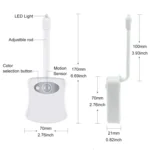 Motion Activated Toilet Nightlight, LED Toilet Light Bathroom Washroom - Image 10