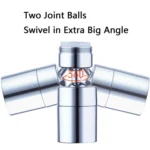 Dual-Function Faucet Spout Bubbler Splash-Proof Two-Function Kitchen Copper Filter - Image 2