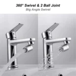 Dual-Function Faucet Spout Bubbler Splash-Proof Two-Function Kitchen Copper Filter - Image 6