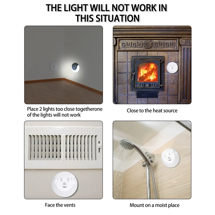 SYA001193901A_6.webp USB Charging Light & Human Body Sensing Control Smile Magnetic Night Light - Image 7