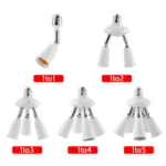 E27 to E27 Splitter Adjustable LED Light Bulb Holder Adapter Converter Socket Light Bulb Holder - Image 2