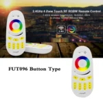 2.4G Miboxer Button Type RGBW RF 4-Zone Wireless LED Remote Controller for LED RGBW Bulb or Strip - Image 4