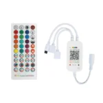 WiFi Smart 4 Pin RGB LED Strip Light Contoller APP Remote Voice Control Works with Alexa Echo, 5-24V - Image 2