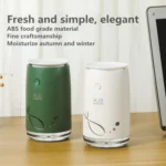 Concise Fish Pattern Mini Home Mute Bedroom Student Dormitory Office Portable USB Wireless Durable Humidifier - Image 3