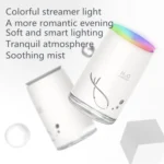 Concise Fish Pattern Mini Home Mute Bedroom Student Dormitory Office Portable USB Wireless Durable Humidifier - Image 4