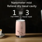 Concise Fish Pattern Mini Home Mute Bedroom Student Dormitory Office Portable USB Wireless Durable Humidifier - Image 6