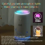 Concise Fish Pattern Mini Home Mute Bedroom Student Dormitory Office Portable USB Wireless Durable Humidifier - Image 7