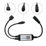 Bluetooth LED RGB Controller with 24 Keys Infrared Controller for 5630 5050 3528 2835 LED Strip, DC 5-24V - Image 4