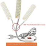5W 30 LEDs Industrial Lighting Work Light Sewing Machine Light Household Sewing Machine Accessories, AC 220V, EU Plug - Image 3