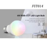 FUT014 E26 / E27 6W RGB + CCT Led Bulb Smart Phone APP WIFI LED Light White Warm Light Dimmable - Image 2