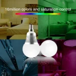 FUT013 5W E14 RGB + CCT LED Bulb AC100~240v 2.4g WiFi Remote Control Dimmable Led Lights - Image 3