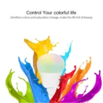 FUT105 12W RGB + CCT LED Bulb Light E27 Indoor Light 2.4G Remote Smart Phone APP Control Bedroom Living Room AC100~240V - Image 3