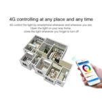 FUT105 12W RGB + CCT LED Bulb Light E27 Indoor Light 2.4G Remote Smart Phone APP Control Bedroom Living Room AC100~240V - Image 7