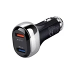 YSY-312 18W Portable QC3.0 Dual USB Mobile Phones and Tablet PCs Universal Car Charger - Image 9