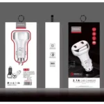 YSY-312 18W Portable QC3.0 Dual USB Mobile Phones and Tablet PCs Universal Car Charger - Image 7