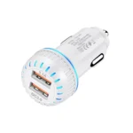 YSY-349 QC3.0 Dual USB Port Car Charger + 1m 3A USB to Micro USB Data Cable - Image 12