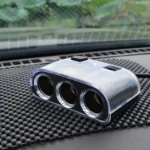 Car Cigarette Lighter Splitter Adapter 3 Socket Cigarette Lighter Splitter Dual USB Car Charger On/Off Switches 12V Car Splitter Adapter - Image 5