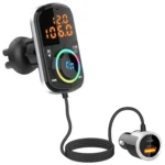 BC71 Car FM Transmitter Hands-free TF Card MP3 Music Player Electronic Car Accessories - Image 3