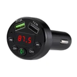 E6 Car MP3 Player FM Transmitters Dual USB Hands-free - Image 2