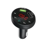 E6 Car MP3 Player FM Transmitters Dual USB Hands-free - Image 5