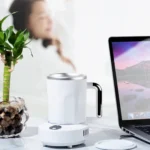 Household Smart Cooling Mug, Dual-purpose Thermos for Cold Drinks, Hot Tea, Coffee, Rapid Cooling, US Plug - Image 3