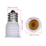 10 PCS E12 To E14 Socket Changer LED Light Lamp Adapter - Image 6