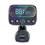 T67 Bluetooth 5.0 Car MP3 Music Player FM Modulator Transmitter Wireless AUX Adapter Hands-free - Image 2