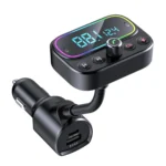 T67 Bluetooth 5.0 Car MP3 Music Player FM Modulator Transmitter Wireless AUX Adapter Hands-free - Image 4