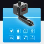 BS6 Wireless Car Bluetooth Aux Interface MP3 Player Swivel USB Port Charger - Image 4