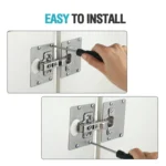 Hinge Repair Plate Cabinet Stainless Steel Hinge Repair Plate - Image 4