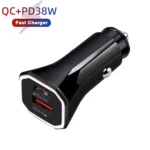 TE-P22 38W PD20W + QC3. 0 USB Car Charging + USB-C / Type-C to USB-C / Type-C Data Cable, Length: 1m - Image 7