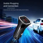 TE-P22 38W PD20W + QC3. 0 USB Car Charging + USB-C / Type-C to USB-C / Type-C Data Cable, Length: 1m - Image 4