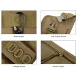 JUNSUNMAY J010 2L Waterproof Outdoor Sports Multifunction Waist Bag - Image 6