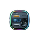 C26 Car Bluetooth Transmitter Handsfree Audio Player Dual USB Car Charger - Image 2