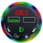 F13 Car Smartphone Charger Hands Free Calling 5.0 Bluetooth-MP3 Player Car Wireless FM Transmitter - Image 5