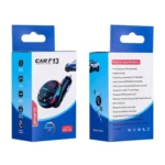 F13 Car Smartphone Charger Hands Free Calling 5.0 Bluetooth-MP3 Player Car Wireless FM Transmitter - Image 6