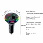 F14 Fast Charge USB Car Charger Dual Port USB 3.0 Mini Phone Charger - Image 4
