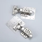 304 Stainless Steel Hinge Hydraulic Damping Mute Thickening Buffer Hinge (Set) - Image 7