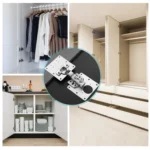 304 Stainless Steel Hinge Hydraulic Damping Mute Thickening Buffer Hinge (Set) - Image 8