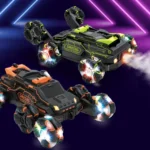 MoFun JC03 2.4G remote control six-wheel stunt car 360 degree swing arm without dead angle drift spray remote control car - Image 6