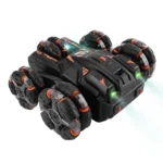 MoFun Five-wheeled Stunt Car 360-degree Swing Arm 2.4G Multifunctional RC Car - Image 2