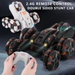 MoFun Five-wheeled Stunt Car 360-degree Swing Arm 2.4G Multifunctional RC Car - Image 5
