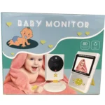 855P 2.4 inch Home Wireless Yellow Baby Monitor with Baby Surveillance Camera - Image 4
